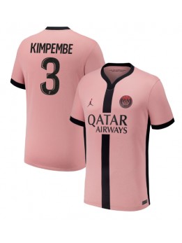 Muži Futbalové oblečenie Paris Saint-Germain Presnel Kimpembe #3 2024-25 Krátky Rukáv - Tretina